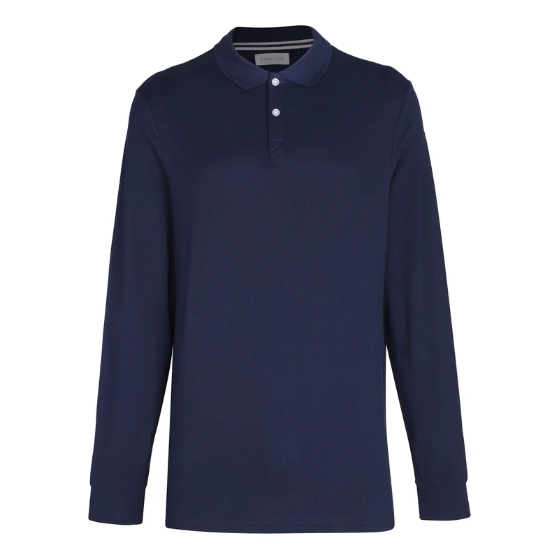 پولوشرت آستین بلند مردانه پير1 مدل BASIC