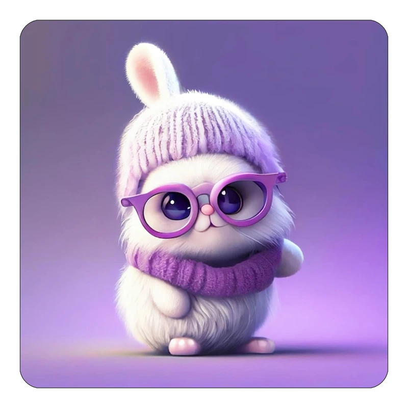 مگنت کاکتی طرح حیوانات کارتونی مدل mp27583