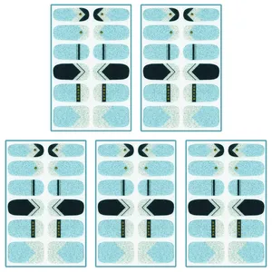 استیکر طراحی ناخن مدل H47 مجموعه 5 عددی