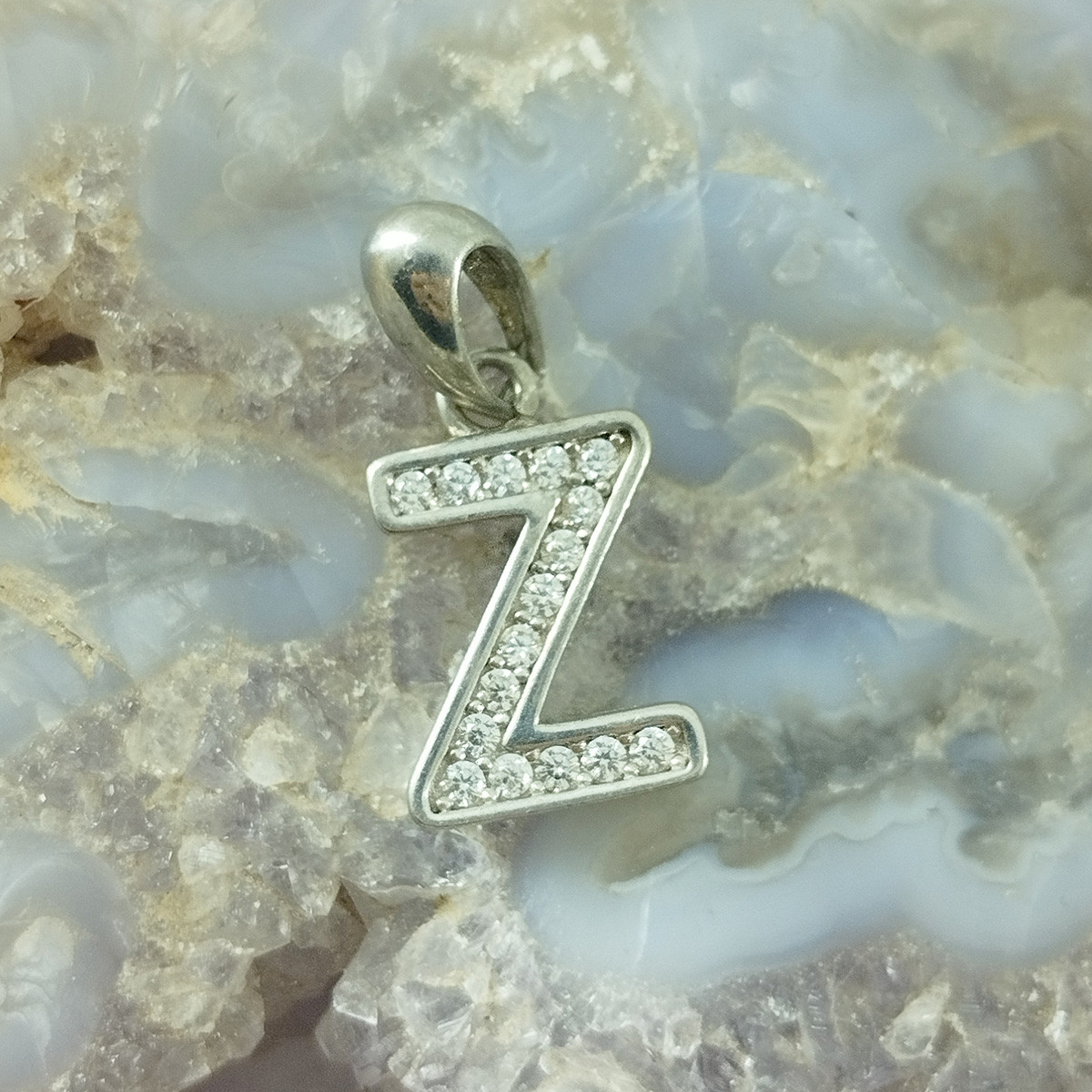 آویز گردنبند نقره زنانه سلین کالا مدل z کد 32