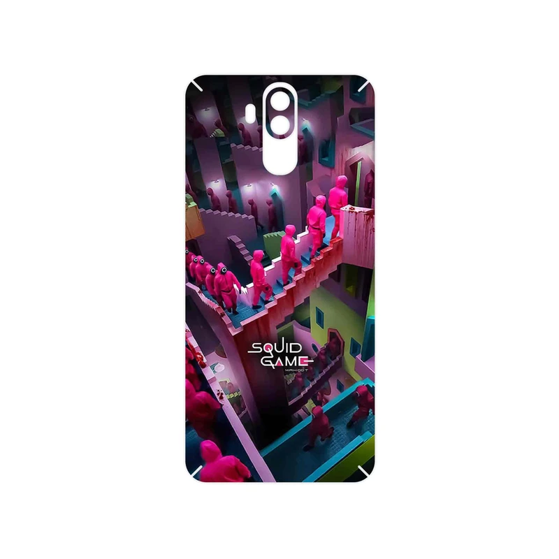 برچسب پوششی ماهوت مدل Squid Game مناسب برای گوشی موبایل یولفون Power 3S