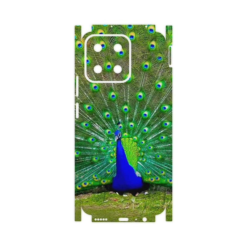 برچسب پوششی ماهوت مدل Peacock-FullSkin مناسب برای گوشی موبایل آنر X7c