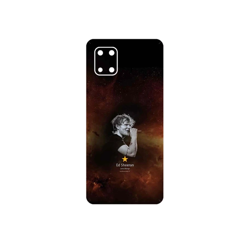 برچسب پوششی ماهوت مدل Ed Sheeran مناسب برای گوشی موبایل سامسونگ Galaxy Note 10 Lite