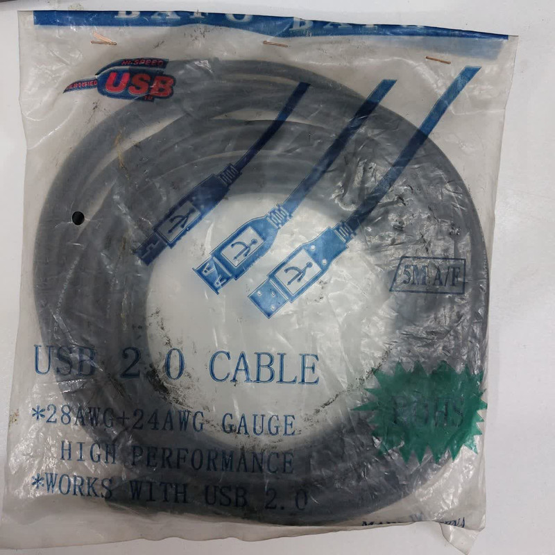 کابل افزایش طول USB 2.0  مدل A01 طول 5 متر