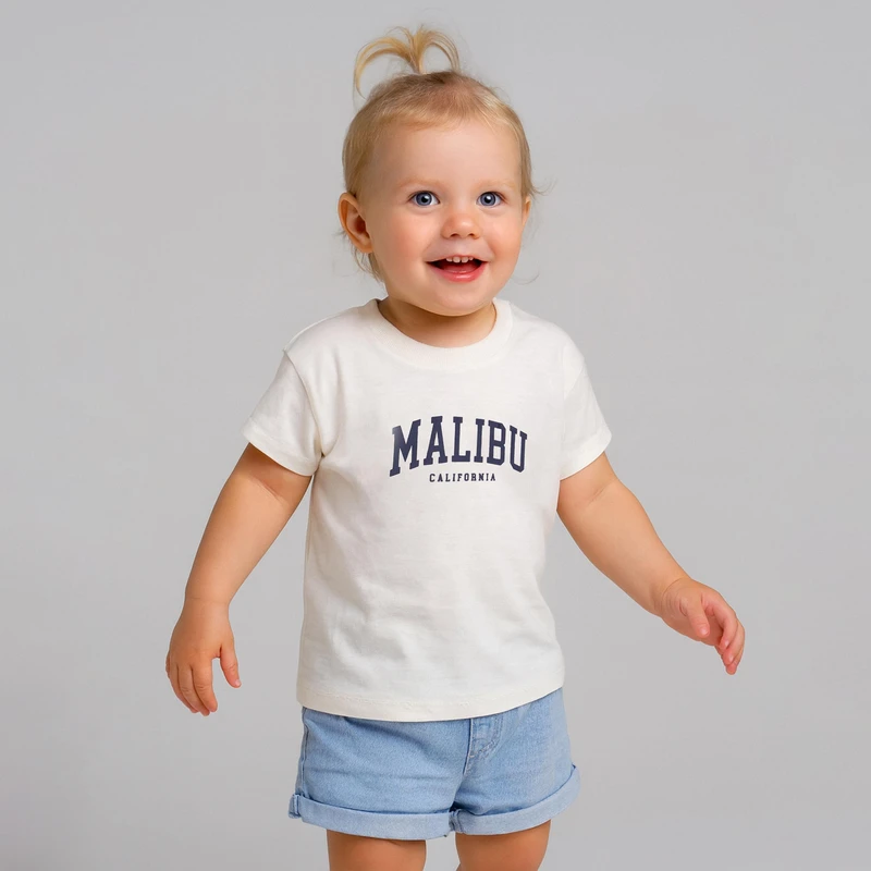 تی شرت آستین کوتاه دخترانه ایزی دو مدل 100503