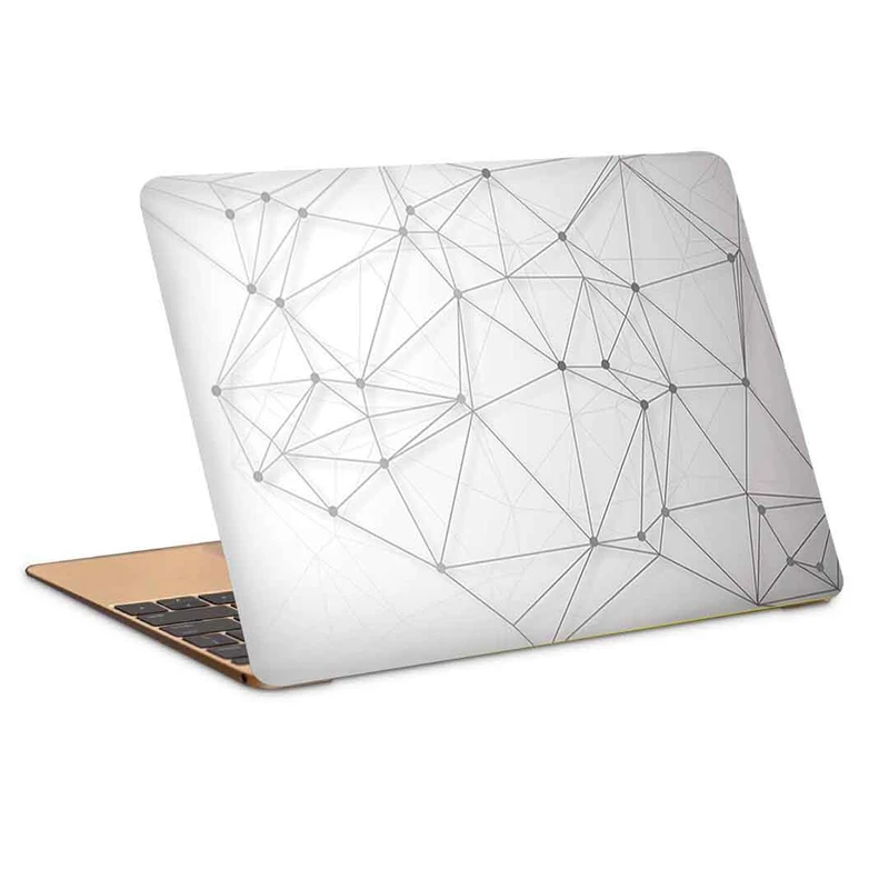 استیکر لپ تاپ طرح digital technology polygon connectionکد c-233مناسب برای لپ تاپ 15.6 اینچ