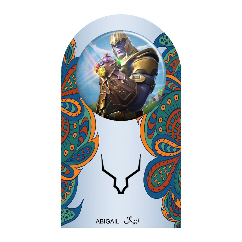 پیکسل ابیگل طرح بازی فورتنایت تانوس کد 010