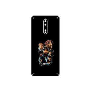 MAHOOT Great Rappers Digital Art Cover Sticker for Nokia 8