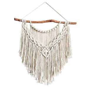 دیوارکوب بافتنی مدل برگ مکرومه طرح صدف