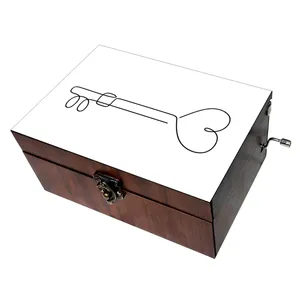 جعبه موزیکال مدل کلید و قلب کد B525 