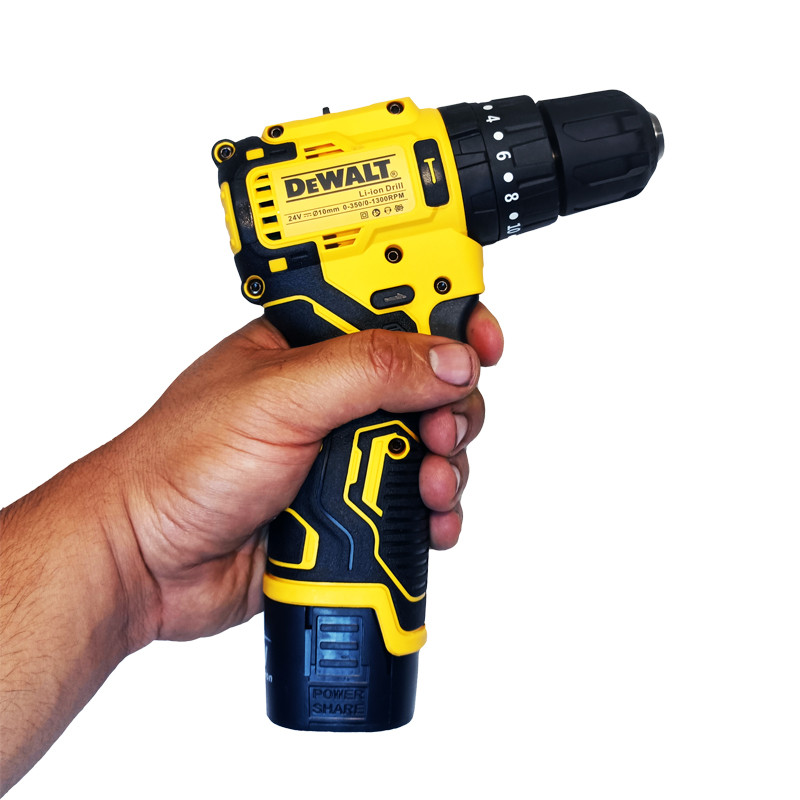 دریل پیچ گوشتی چکشی شارژی مدل 24v دریل پیچ گوشتی چکشی شارژی مدل 24v