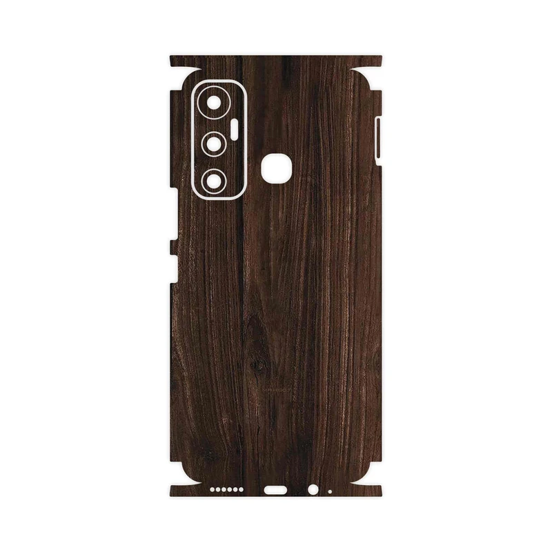 برچسب پوششی ماهوت مدل Dark_Walnut_Wood-FullSkin مناسب برای گوشی موبایل اینفینیکس Hot 11