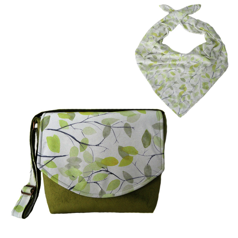 ست کیف و روسری زنانه مدل 398