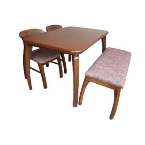 نقد و بررسی میز و صندلی ناهارخوری چهار نفره گالری چوب آشنایی مدل 732-4 توسط خریداران
