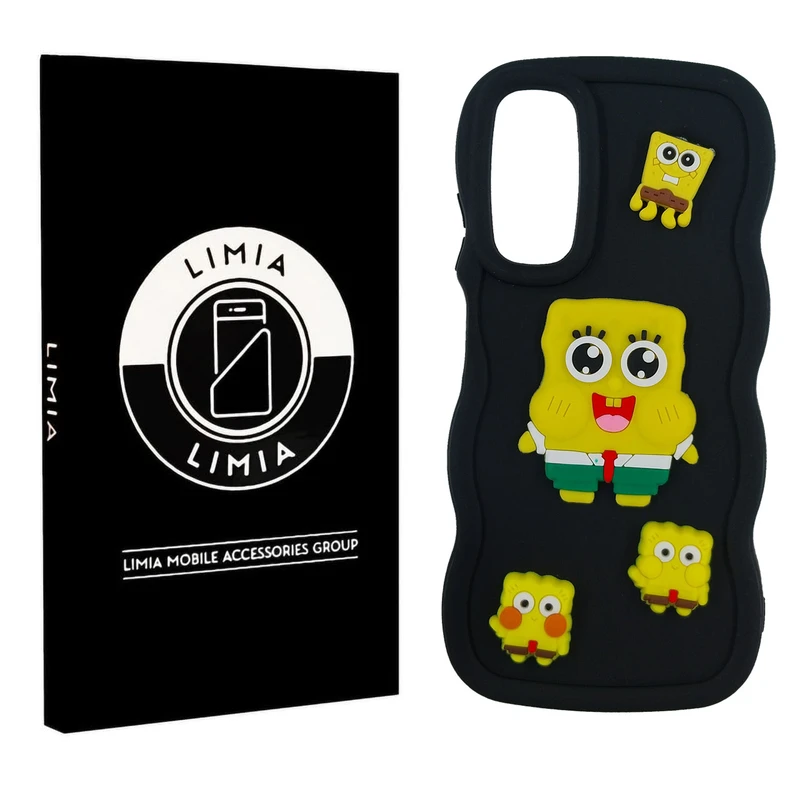 کاور لیمیا مدل عروسکی برجسته مناسب برای گوشی موبایل سامسونگ Galaxy A16 5G