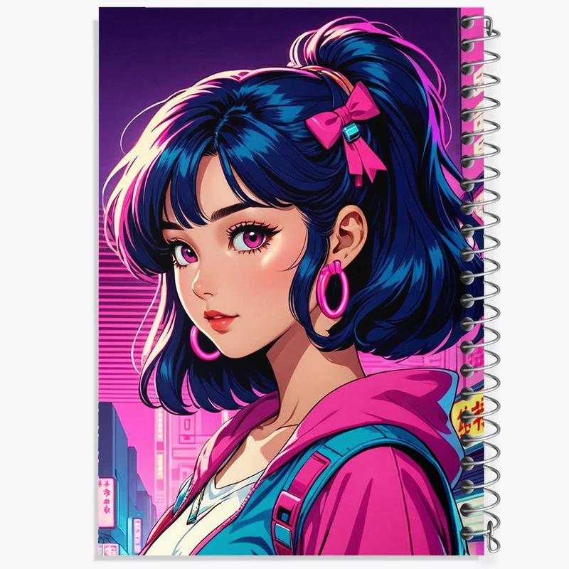 دفتر ژورنال نویسی 50 برگ خندالو مدل نقطه ای طرح دخترانه کد N1199