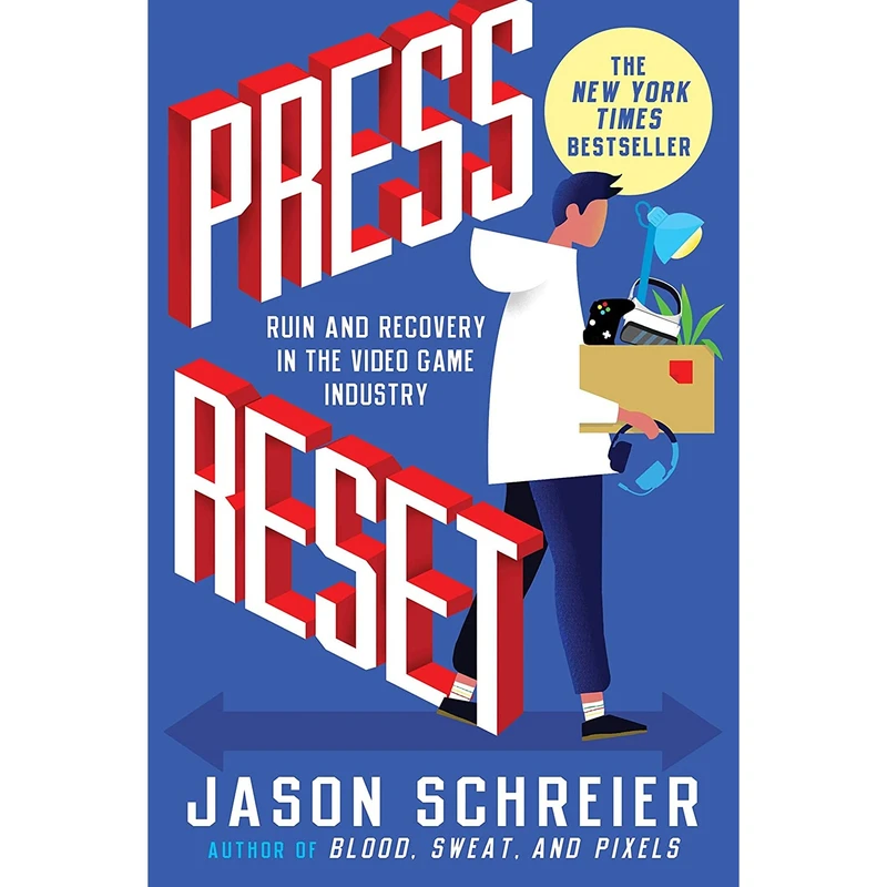 کتاب Press Reset اثر Jason Schreier انتشارات Grand Central Publishing