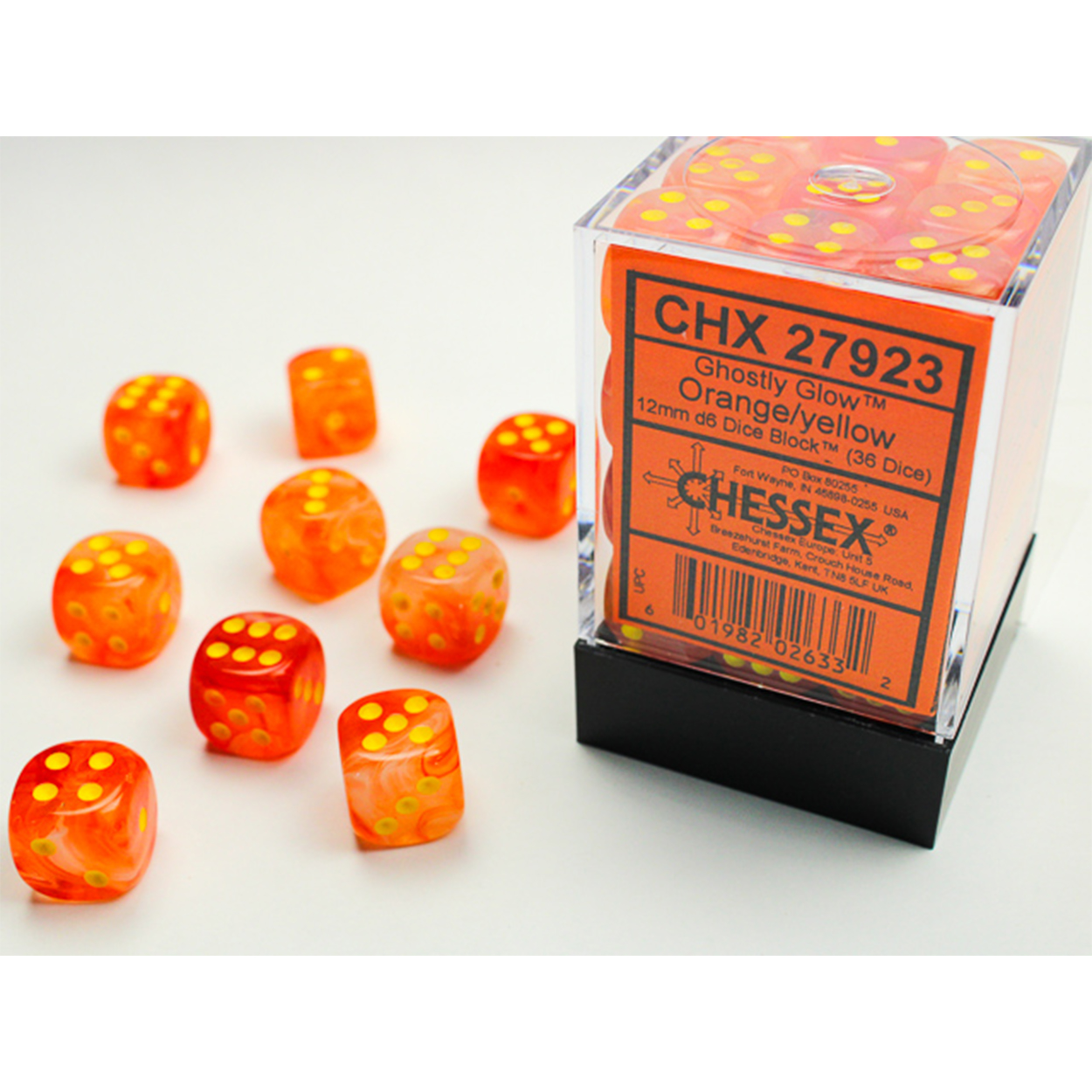 تاس بازی چسکس مدل Ghostly Glow کد CHX 27923 بسته 2 عددی -  - 8