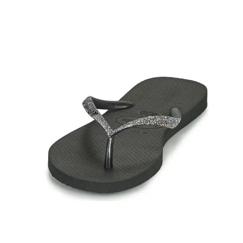 دمپایی لاانگشتی زنانه هاواینس مدل Preto Cinza