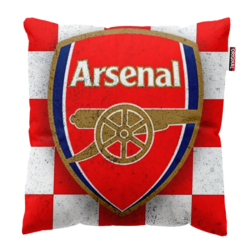  کوسن پاد آفرین طرح باشگاه آرسنال کد 2407 سایز 30*30 سانتی متر