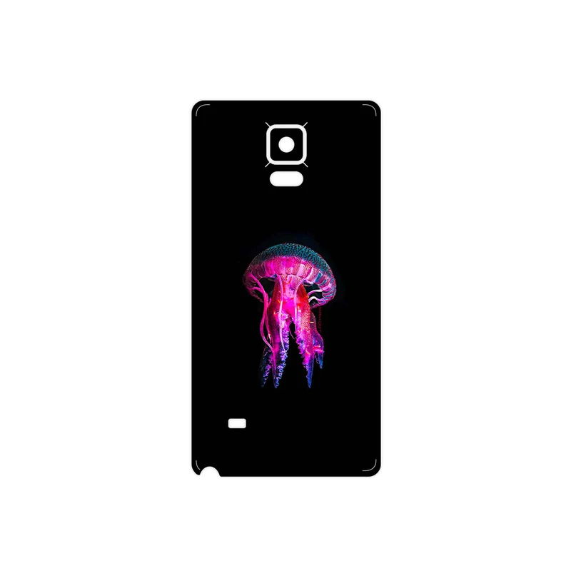 برچسب پوششی ماهوت مدل jellyfish مناسب برای گوشی موبایل سامسونگ Galaxy Note 4