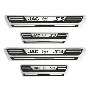 برچسب پارکابی خودرو کد A034 مناسب برای Jac S3 بسته 4 عددی