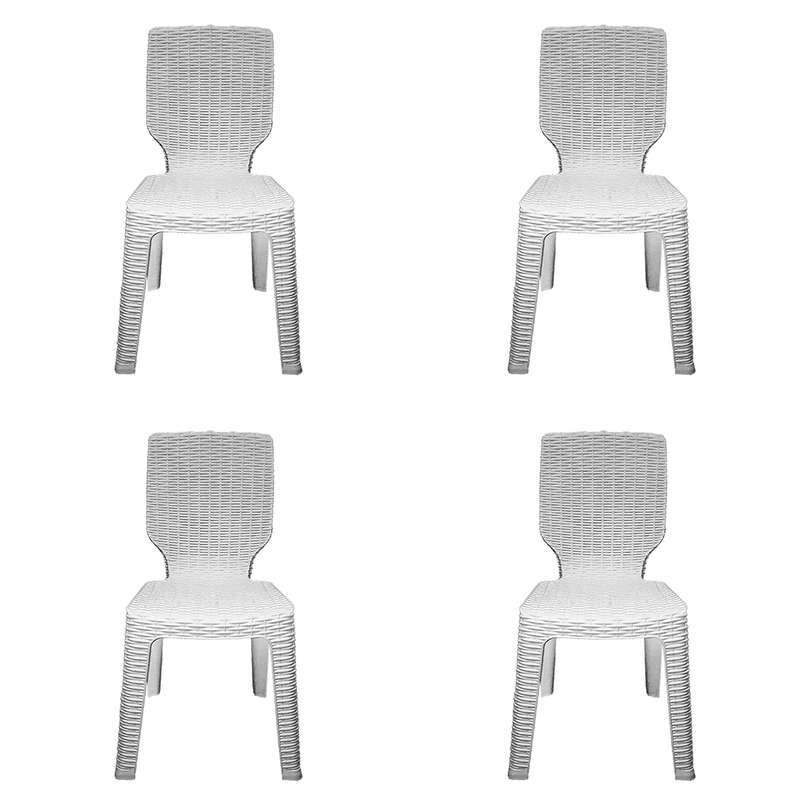 صندلی طرح  حصیری مدل TARPUD-30 مجموعه 4 عددی