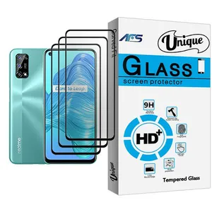 AFS Unique Glass MIX003 Screen Protector For Realme V5 5G Pack Of 3