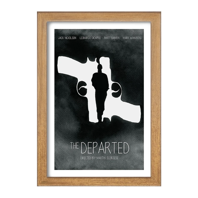 تابلو خندالو مدل جدا مانده (The Departed) کد F11367