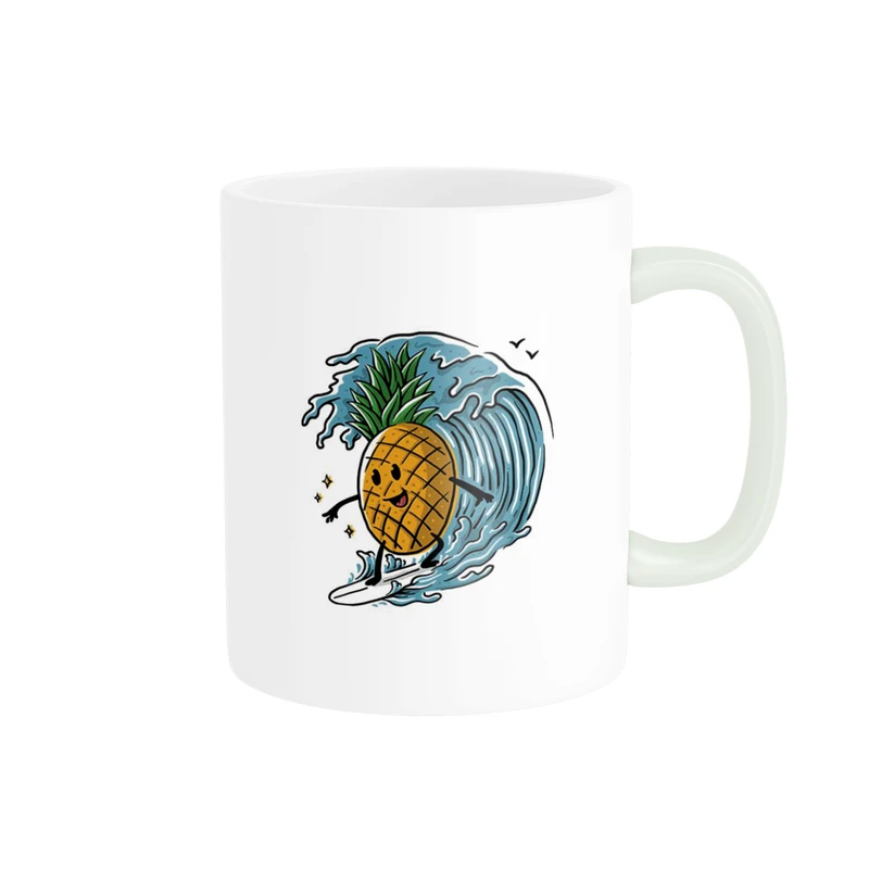 ماگ پاد آفرین مدل موج سواری آناناس کد DKC263