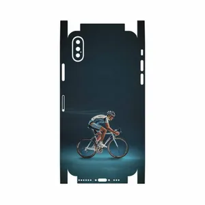 MAHOOT Road cycling-FullSkin Cover Sticker for Apple iPhone XS
