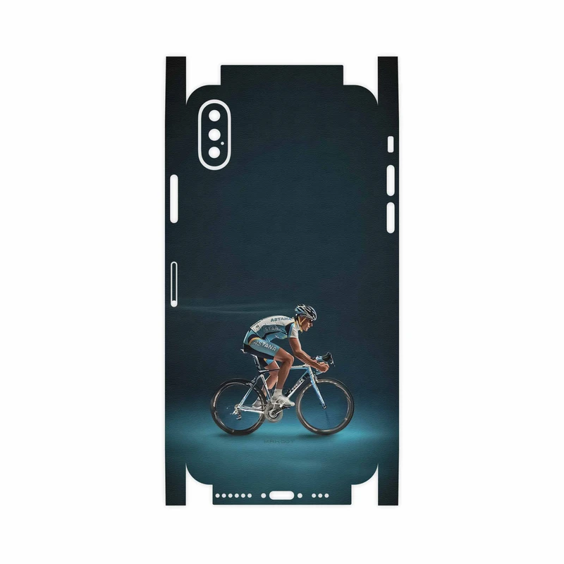 برچسب پوششی ماهوت مدل Road cycling-FullSkin مناسب برای گوشی موبایل اپل iPhone XS