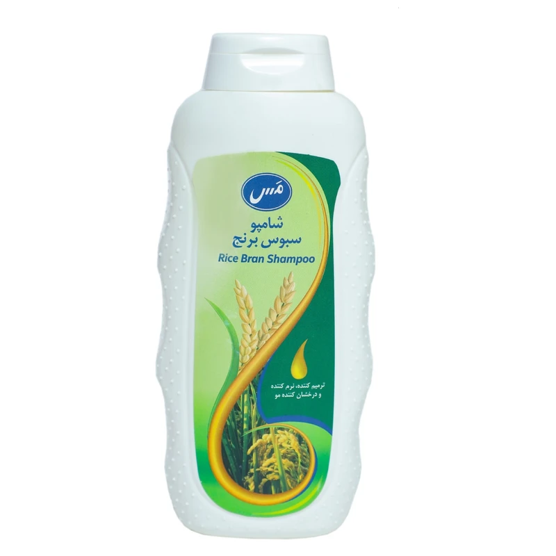 شامپو ضد ریزش مو مس مدل سبوس برنج مناسب برای مو حساس حجم 400 میلی لیتر