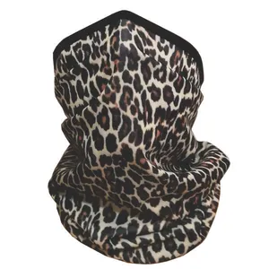 دستمال سر و گردن مدل پلنگی