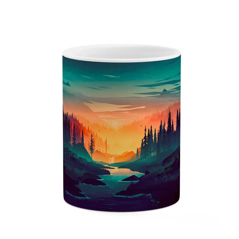 ماگ کاکتی طرح غروب کد mgp11163