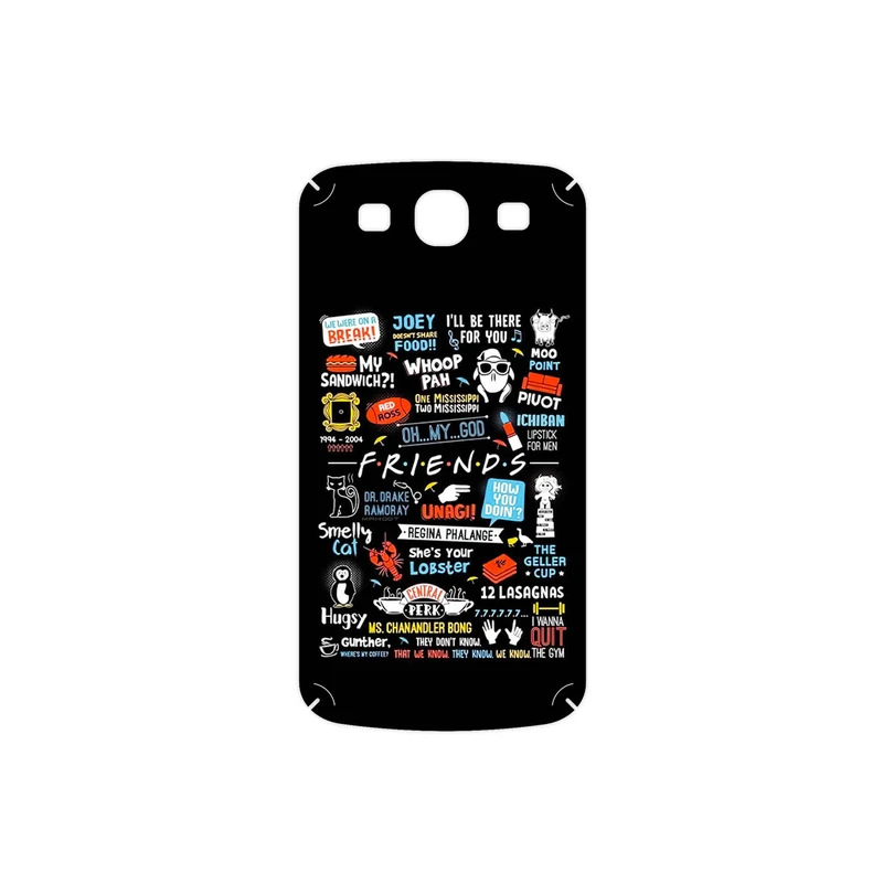 برچسب پوششی ماهوت مدل Friends 2 مناسب برای گوشی موبایل سامسونگ Galaxy S3 Neo