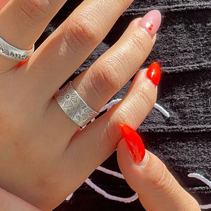 انگشتر زنانه مدل گل کد RB5 انگشتر زنانه مدل گل کد RB5