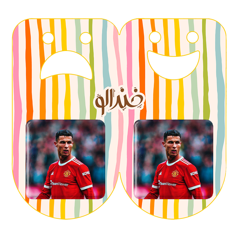 پیکسل خندالو مدل کریستیانو رونالدو کد 13899 به همراه مگنت