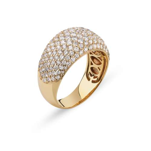 انگشتر طلا 18 عیار زنانه مدل 1705