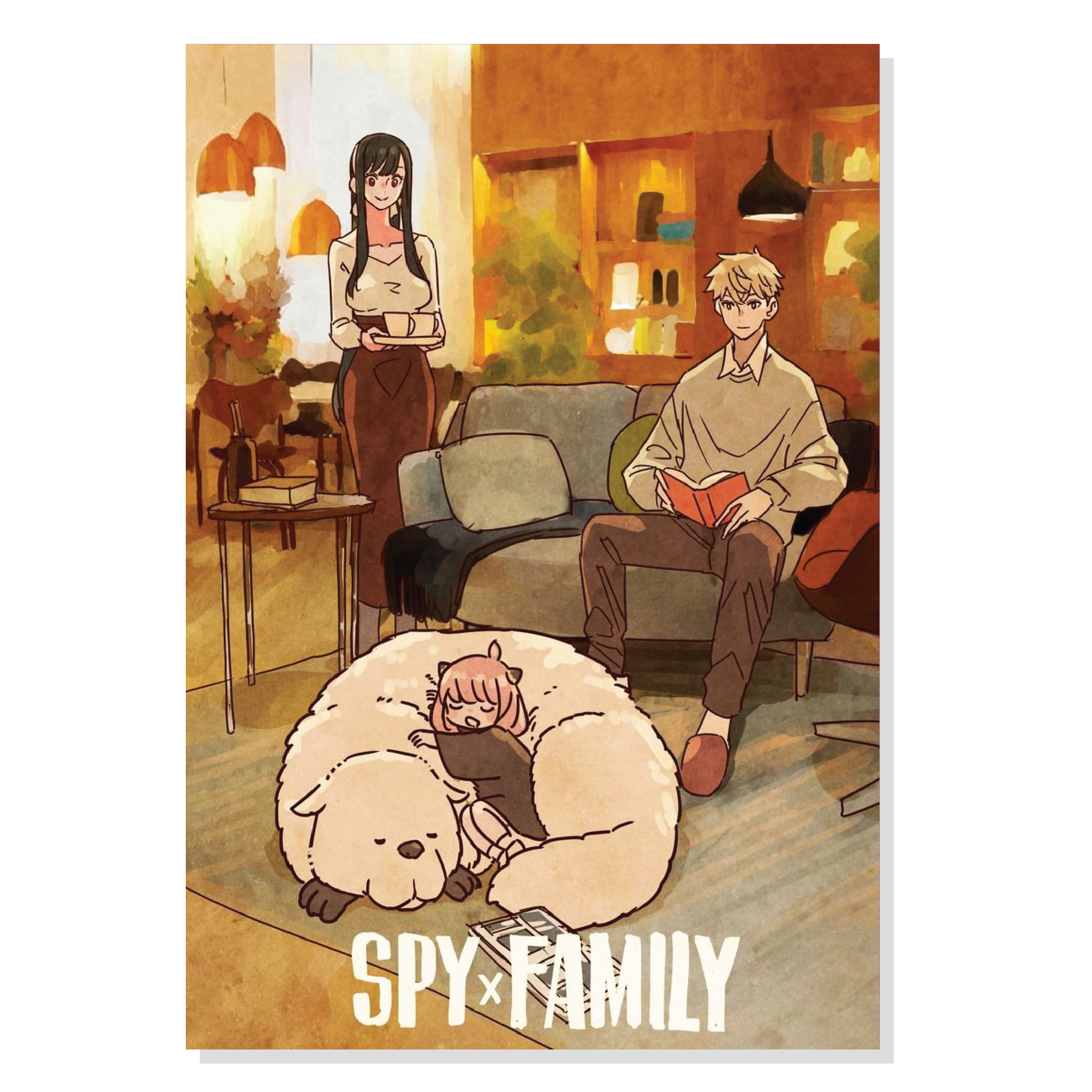 پوستر طرح انیمه خانواده جاسوس Spy x Family مدل M0419