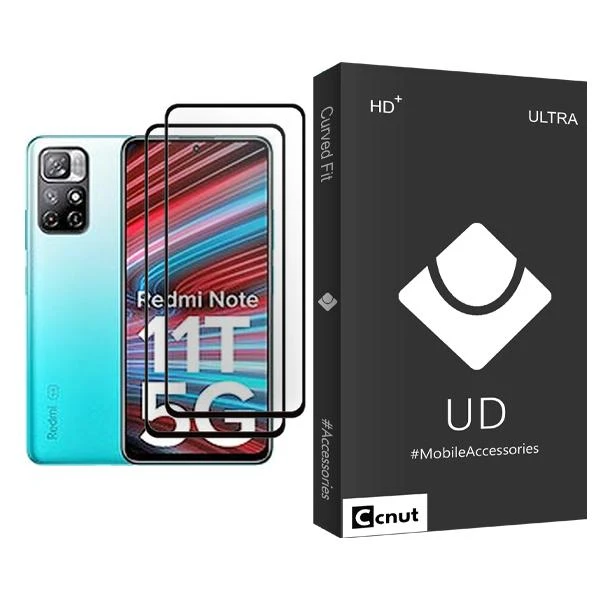 محافظ صفحه نمایش کوکونات مدل UDB Ultra MIX002 مناسب برای گوشی موبایل شیائومی Redmi Note 11T 5G بسته دو عددی