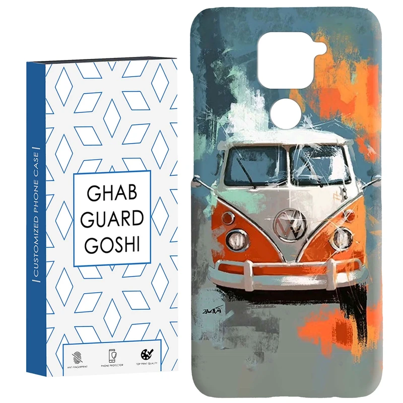 کاور قاب گارد گوشی طرح  فلوکس واگن کد Dimo-640 مناسب برای گوشی موبایل شیائومی Redmi Note 9 