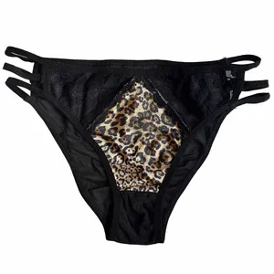 شورت زنانه مدل تور مخمل طرح پلنگی