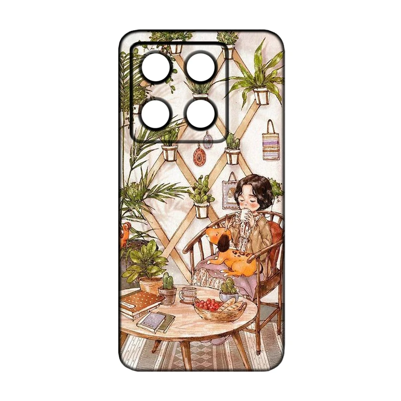 کاور طرح دخترانه کد 269 مناسب برای گوشی موبایل شیائومی 14T