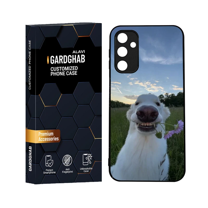 کاور گارد قاب علوی مدل دورژله ای حیوانات مناسب برای گوشی موبایل سامسونگ Galaxy A24