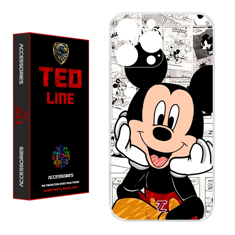کاور تدلاین طرح میکی موس کد 1151 مناسب برای گوشی موبایل اپل Iphone 12 Pro Max