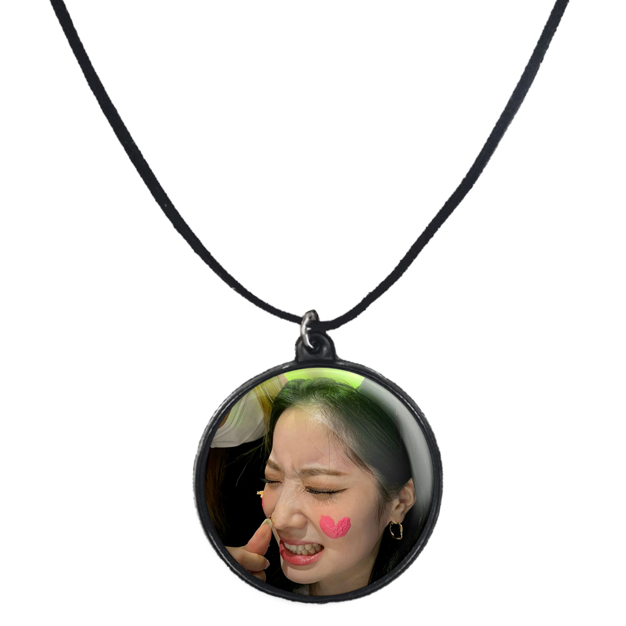 گردنبند پرمانه طرح تو ایس کد pmb.19602 مدل دو طرفه