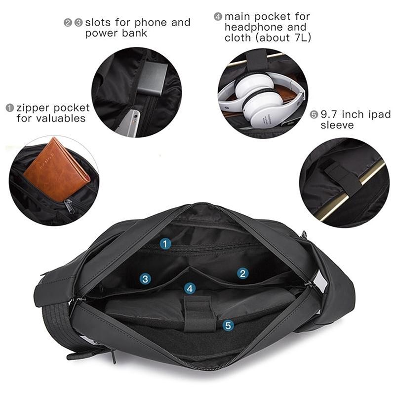 کیف کراس بادی مردانه بنج مدل 7229 -  - 13