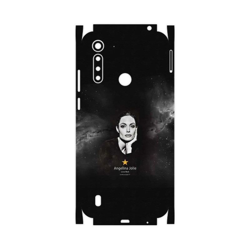 برچسب پوششی ماهوت مدل Angelina Jolie-FullSkin مناسب برای گوشی موبایل موتورولا Moto G8 Power Lite