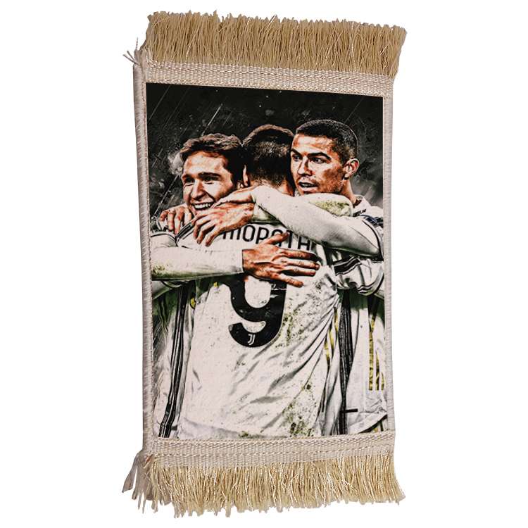 فرش ماشینی دیوارکوب مدل رونالدو کد 424